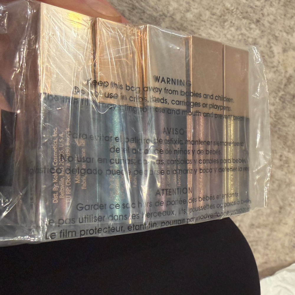 *NEW*5mlx10-Pieces* Kokie Professional* Crystal Fusion Shimmer Liquid Eyeshadow